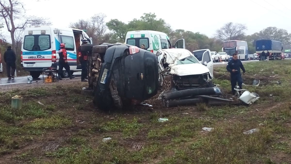 Tremendo Choque En Ruta Deja Tres Heridos