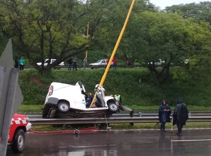 Trágico accidente en Ruta 9