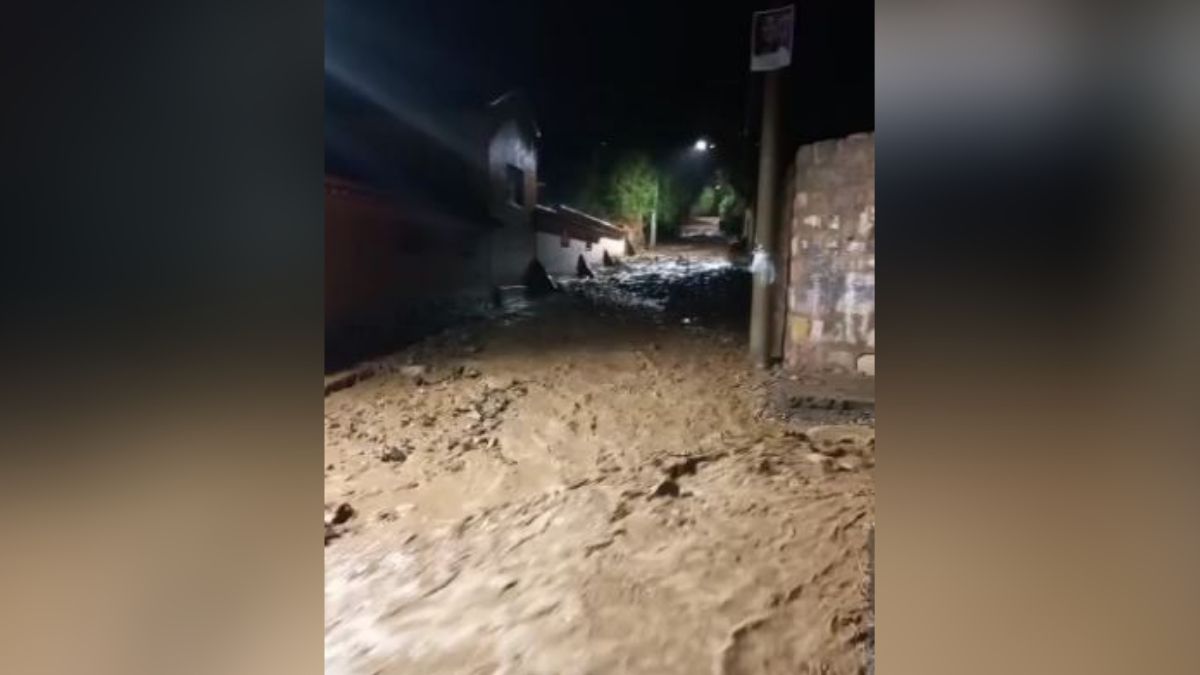 Temporal En La Quebrada Desborde De R Os Y Cortes De Ruta