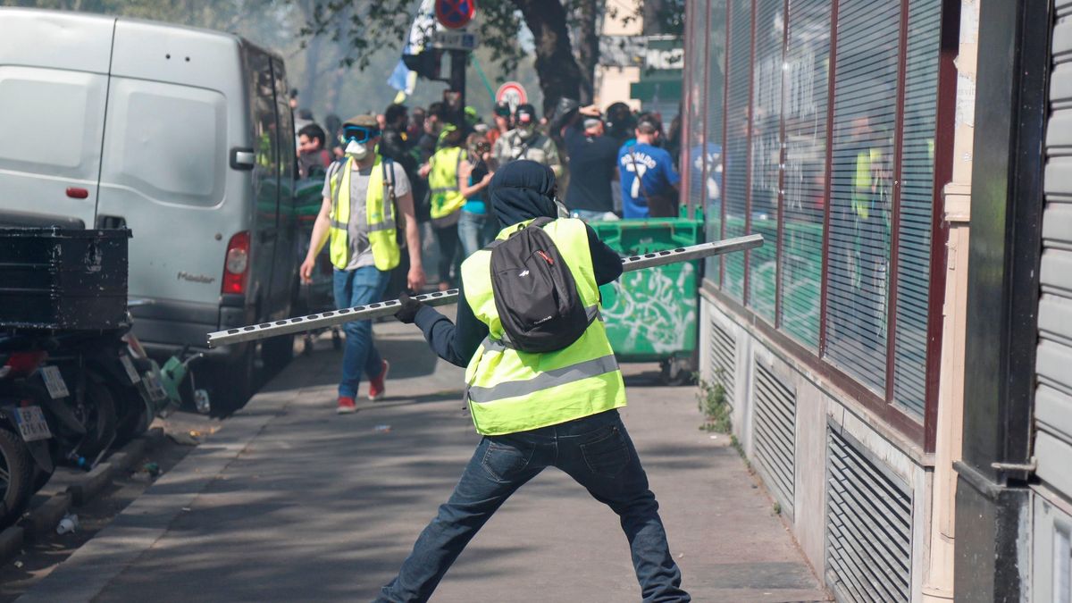 Tensi N Y Decenas De Detenidos En Otra Marcha De Los Chalecos Amarillos