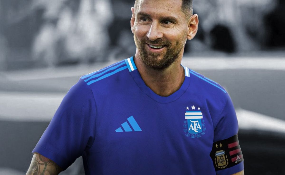 Se filtró la camiseta que usaría la Selección Argentina en la Copa