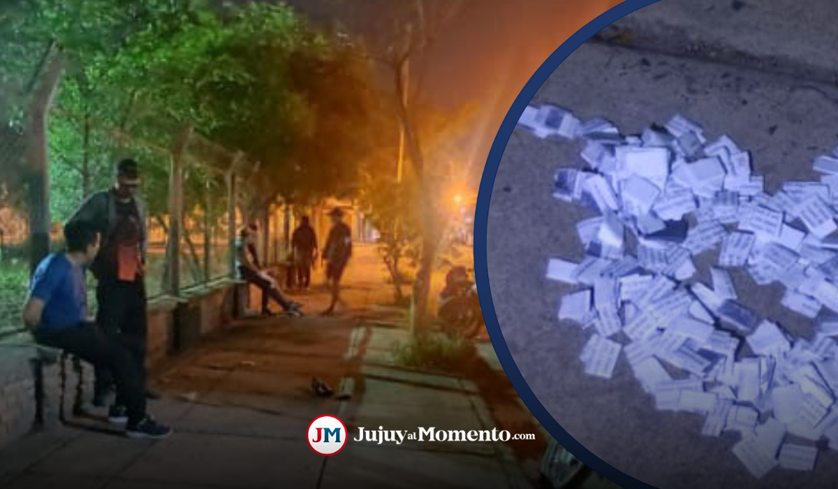 San Pedro: detuvieron a un hombre con más de 200 envoltorios con droga