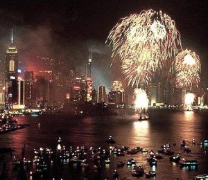 Las islas del Pacífico Sur recibieron al nuevo año