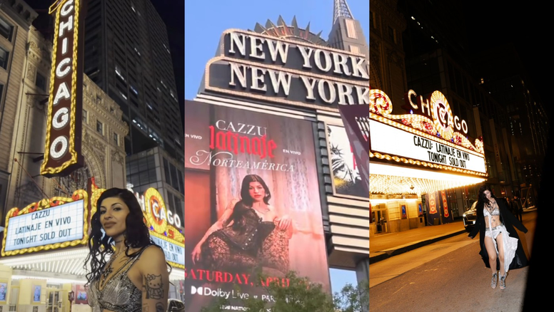 Cazzu arrasa en Estados Unidos: ovaciones, shows agotados y una gira que no para de crecer