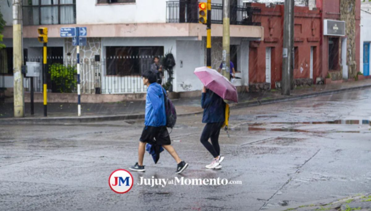 Alerta amarilla en Jujuy por tormentas para este domingo