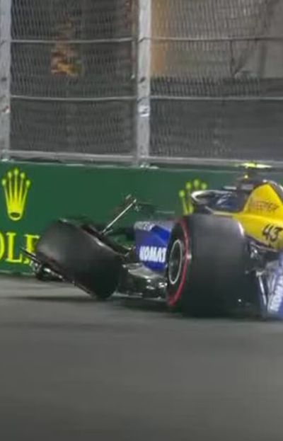 El durísimo accidente de Franco Colapinto que pone en riesgo su presencia en el GP de Las Vegas