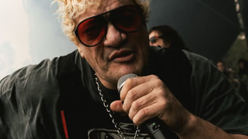 El sorpresivo regreso de Pity Álvarez en el Chori Ride: rock, pandereta y un guiño de Calamaro