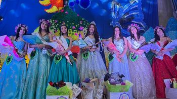 El Colegio Sagrado Corazón coronó a Gianina Fernández