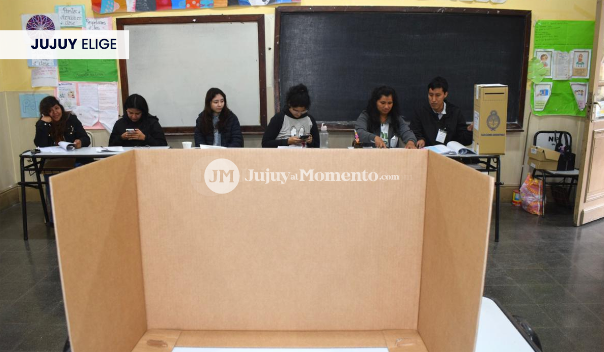 Sin problemas ni demoras: los detalles de las elecciones legislativas en Jujuy Sin problemas ni demoras: los detalles de las elecciones legislativas en Jujuy