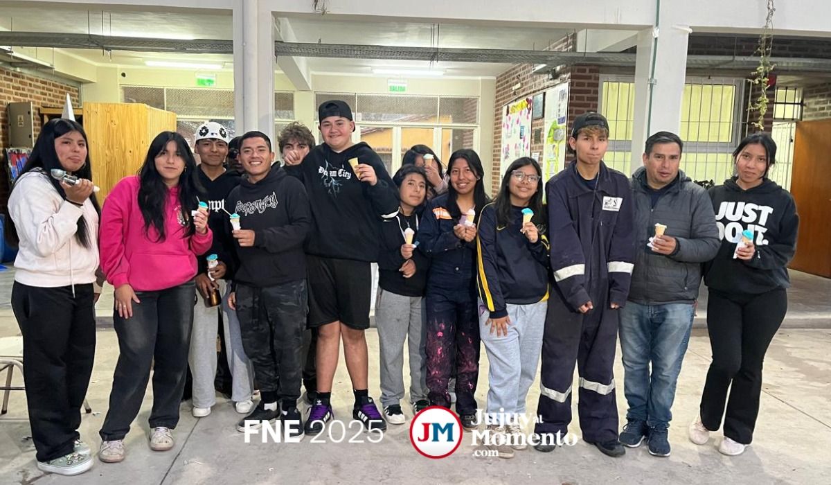 Este es el canchón del Bachillerato N°19 de Yala