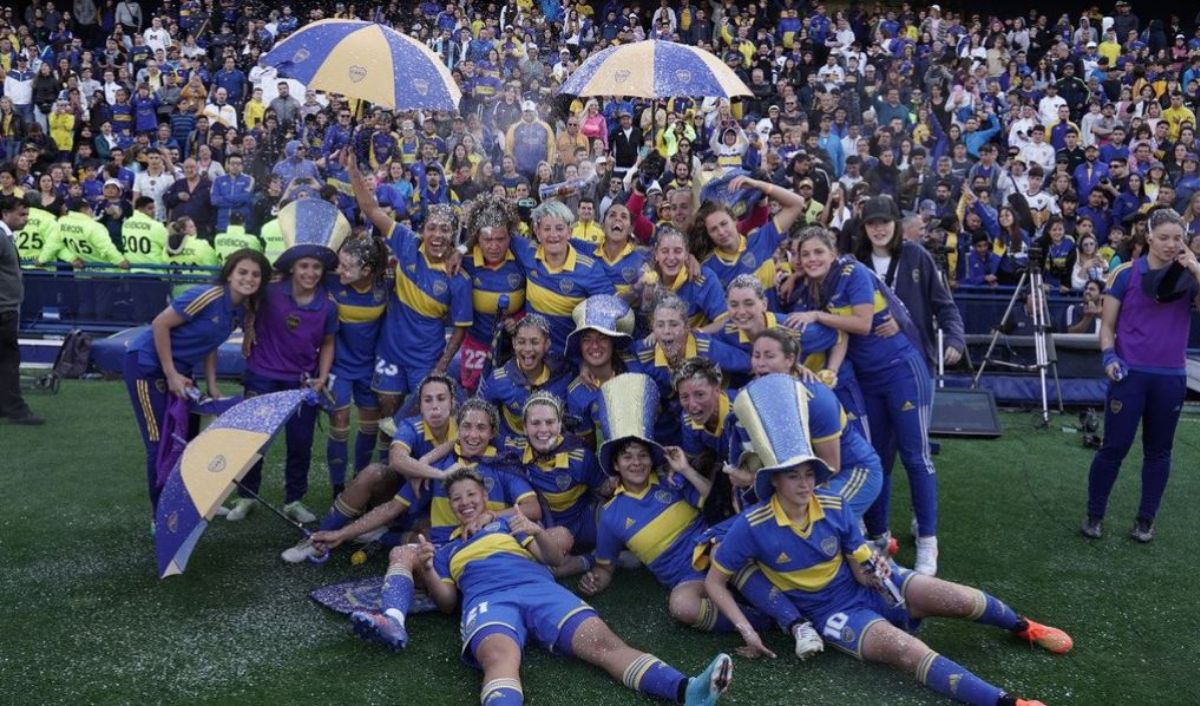 En una Bombonera colmada, Boca se consagró campeón del fútbol femenino