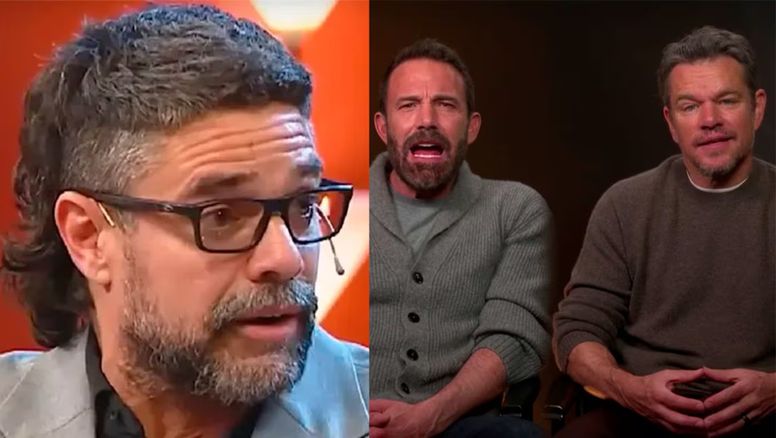 El audio viral de Luciano Castro cruzó fronteras: Matt Damon y Ben Affleck imitaron su 