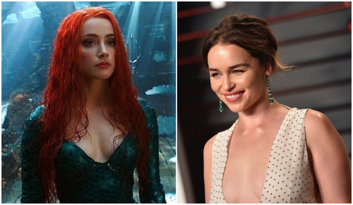 Amber Heard Princesa Mera - Emilia Clarke Podria Convertirse En La Princesa Mera En Aquaman 2
