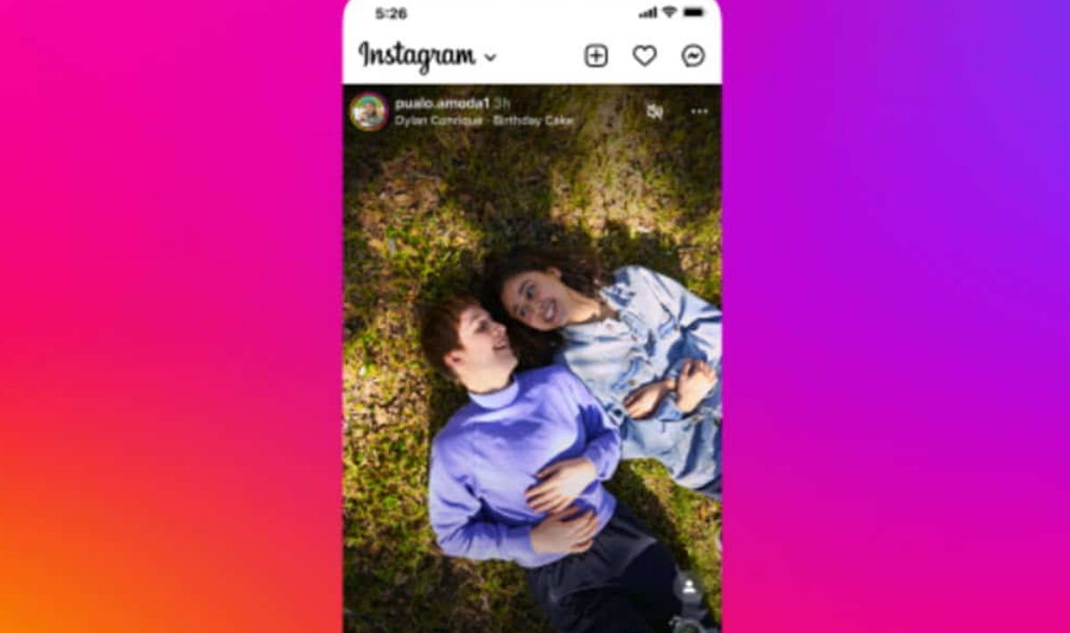 Instagram cambió el feed a formato vertical