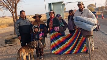 Comunidades avanzan con su caminata 