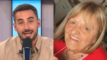 Nico Occhiatto se quebró y lloró en vivo al hablar de la muerte de su abuela
