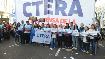 Rechazo docente a los cambios en la paritaria nacional: 