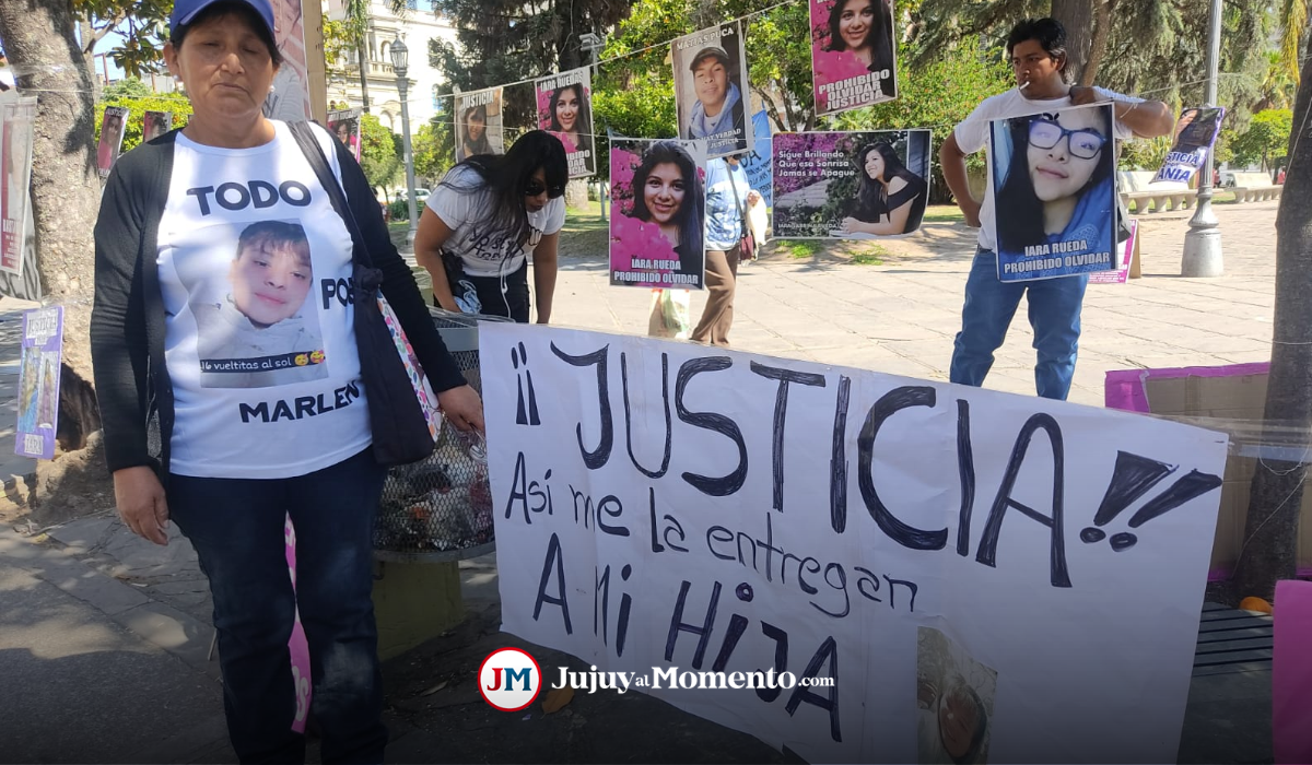 La familia de Marlene Farfán marchó junto a los Padres del Dolor
