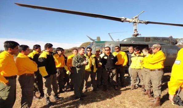 Llegaron nuevos medios aéreos para lucha contra incendios forestales y de campo