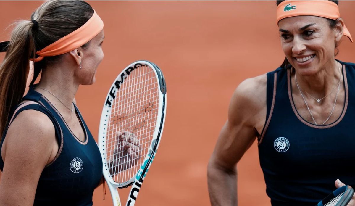 Torneo de Leyendas: Sabatini y Dulko ganaron en el debut de Roland Garros