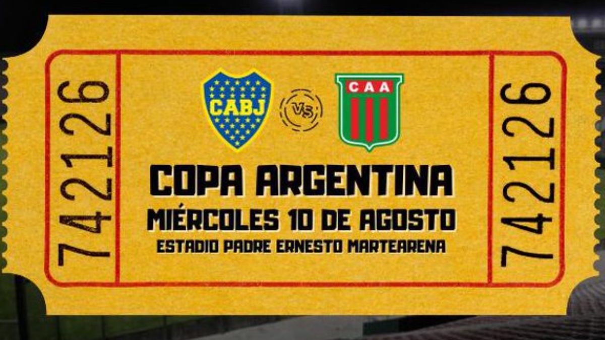 Copa Argentina: arranca la venta de entradas para ver a Boca en Salta