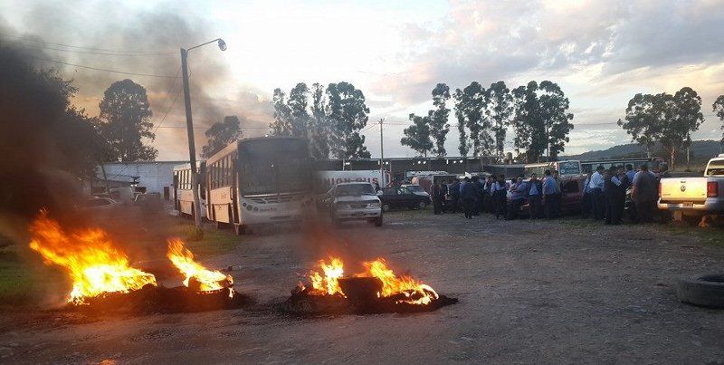 Paro de colectivos: una difícil jornada para los trabajadores