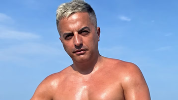 Ángel de Brito se mostró en la playa y respondió a los rumores de que se sometió a una cirugía