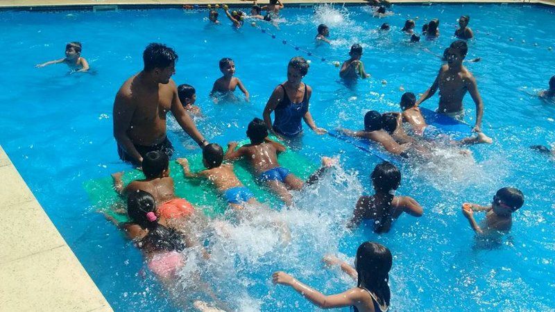 Colonia de vacaciones en el Club Tiro y Gimnasia