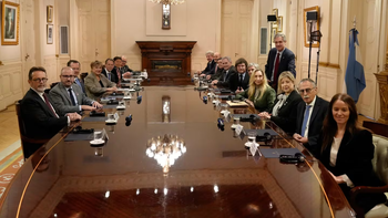 Kristalina Georgieva se reunió con Milei y participó de una reunión de Gabinete ampliado