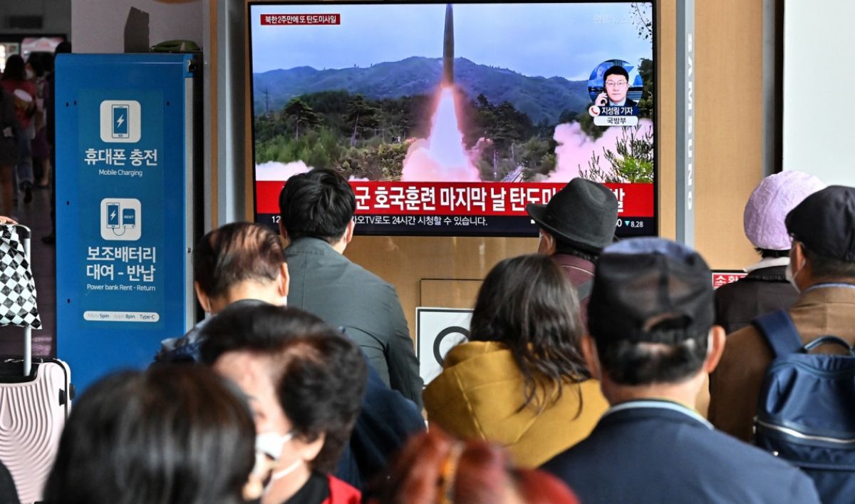 Corea del Norte disparó dos misiles al mar de Japón