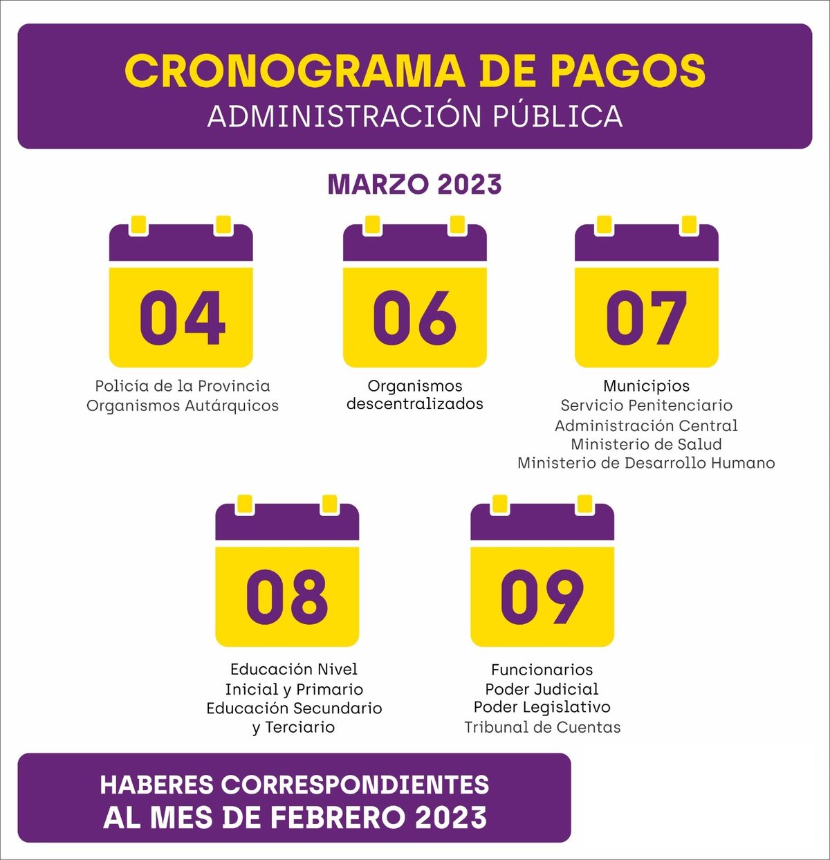 El Sábado Inicia El Cronograma De Pagos A Estatales Jujeños 3539