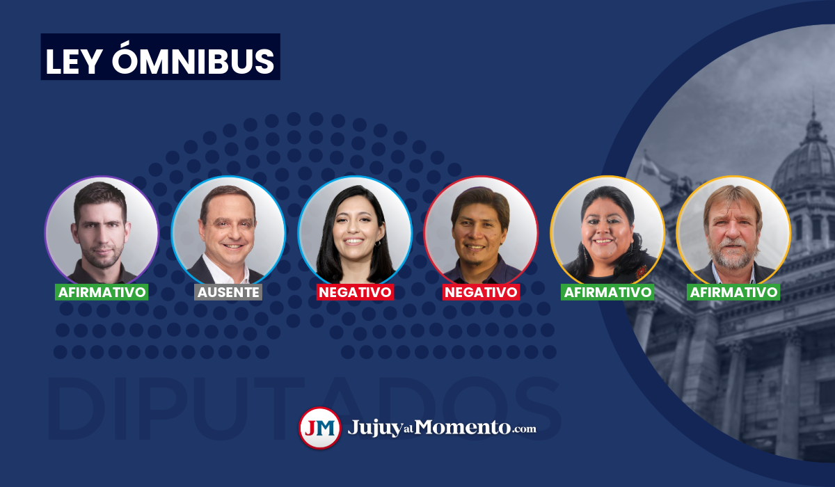 3 A Favor, 2 En Contra Y 1 Ausente: Así Votaron Los Diputados Jujeños ...