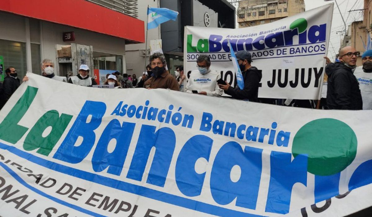 Los bancarios de Jujuy vuelven al paro por 72hs