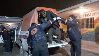 Por el frío extremo, se intensifican las atenciones a personas en situación de calle