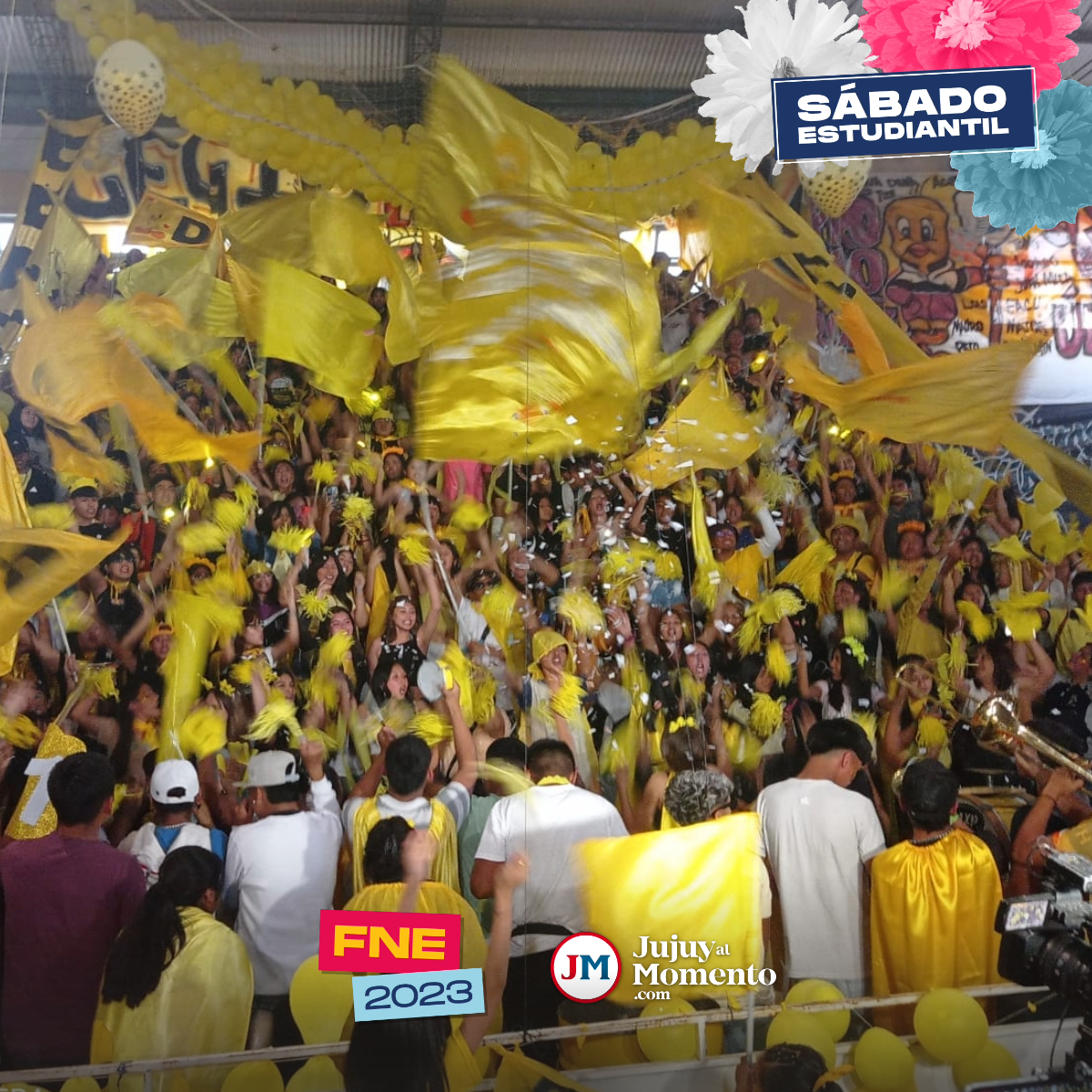 Palpalá: Las hinchadas se lucieron en el segundo sábado estudiantil