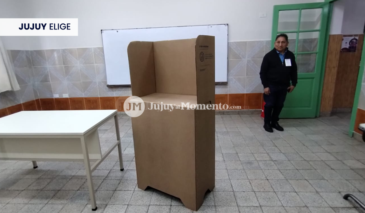 Mesas accesibles para la votación de personas con discapacidad en Jujuy