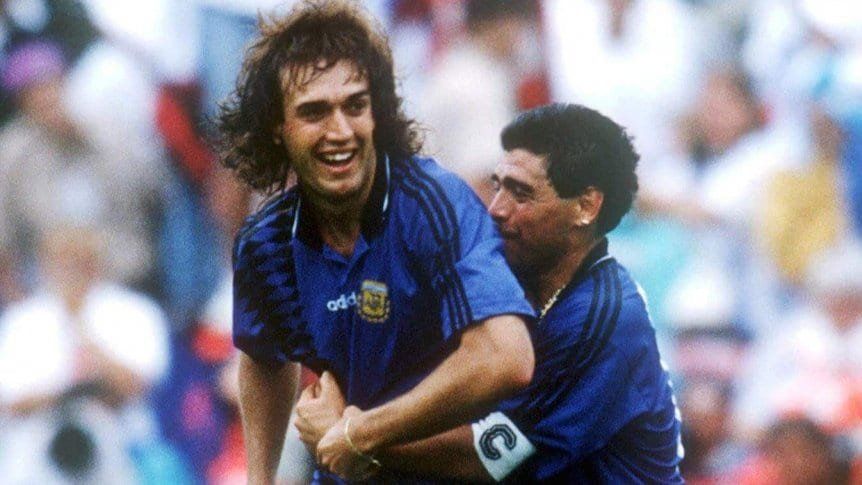 Diego Maradona quiere a Batistuta en el lobo platenese