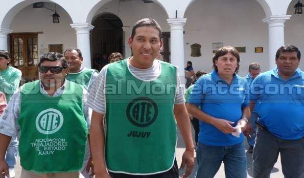 La movilización de ayer de ATE, dejó varios heridos