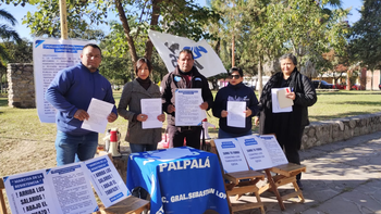 Palpalá se sumó a la junta de firmas por