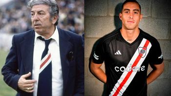 En homenaje a la corbata de Labruna, River estrena camiseta en el Superclásico 