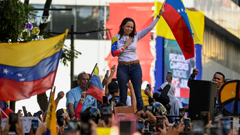 Milei felicitó a Maria Corina Machado: 