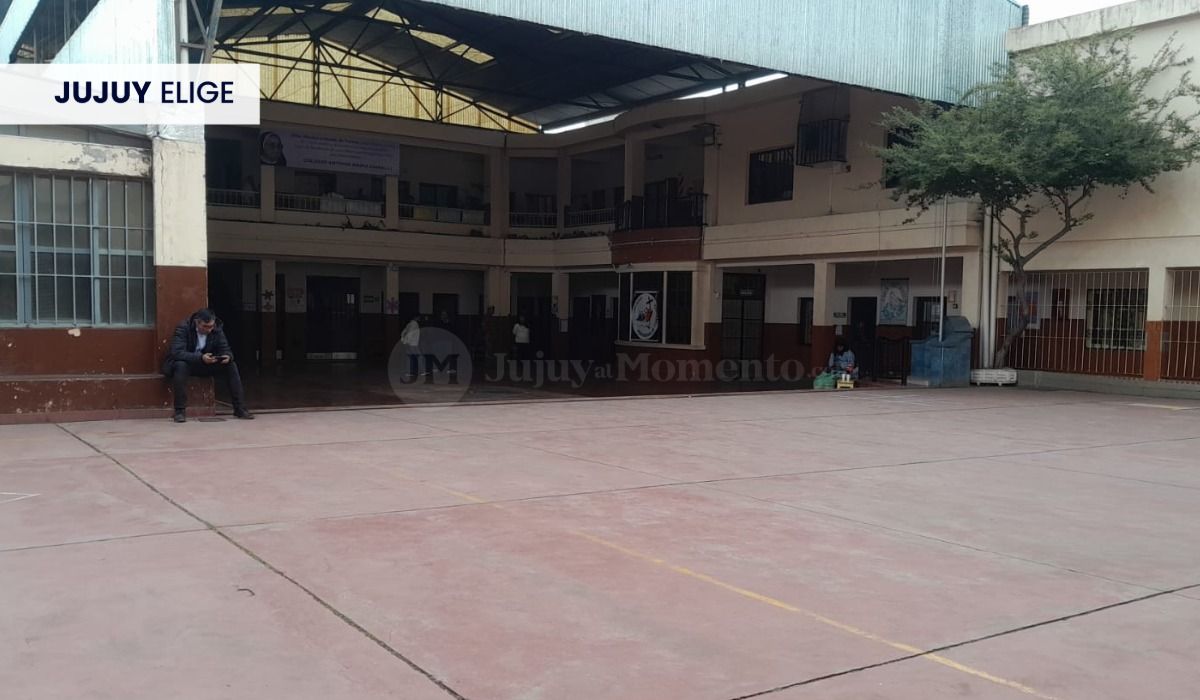 Foto: escasa participación.