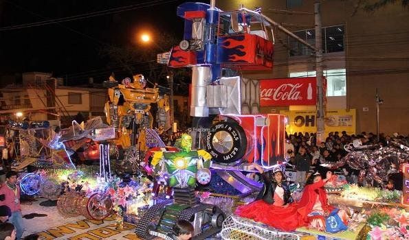 La E.E.T. Nº 1 de El Carmen se quedó con el primer premio de carrozas técnicas