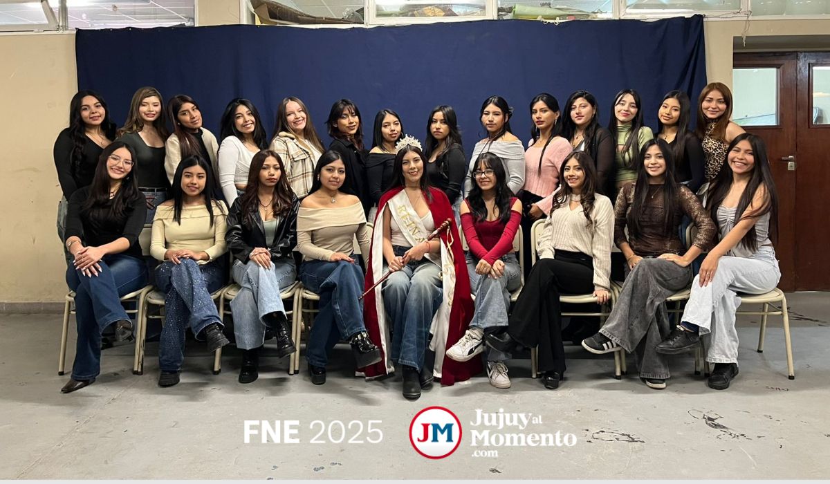 Presentaron a las candidatas de la E.E.T N°1 Escolástico Zegada