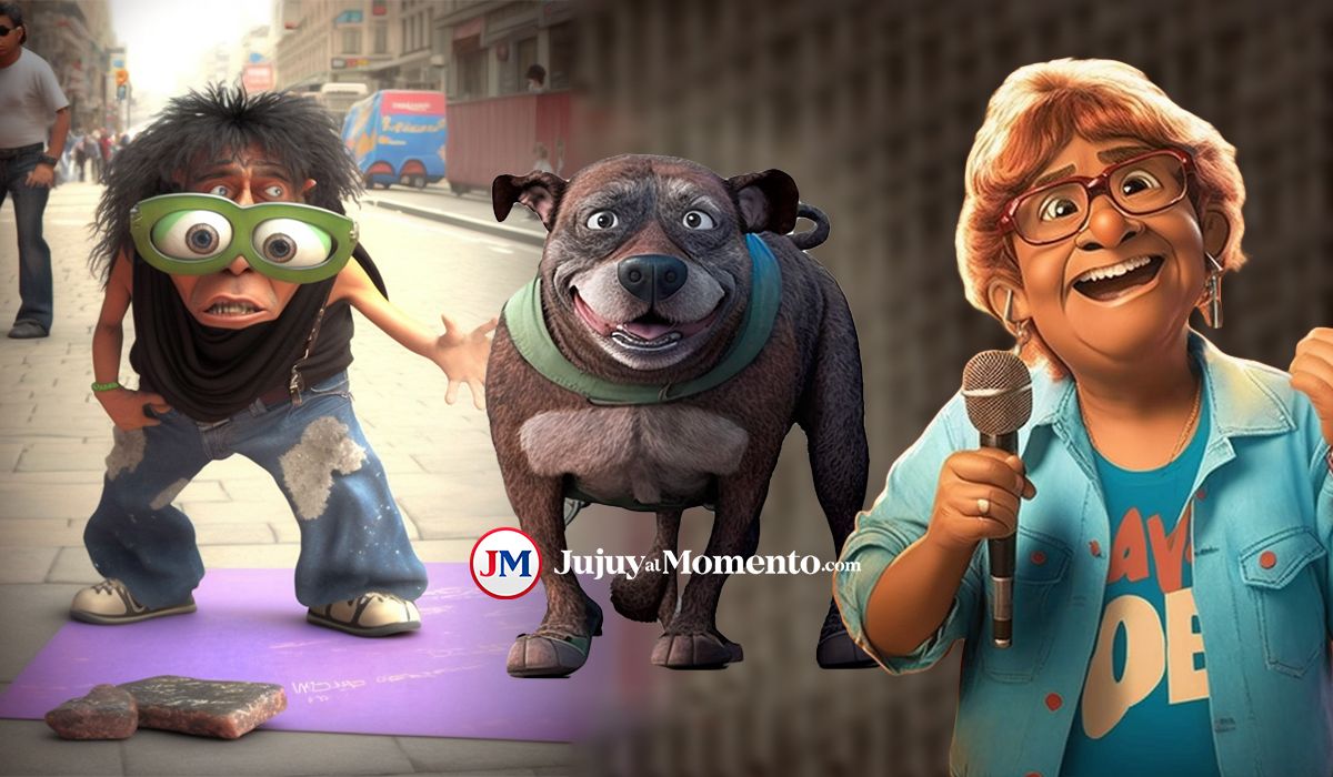 Furor por los personajes jujeños en su versión Pixar