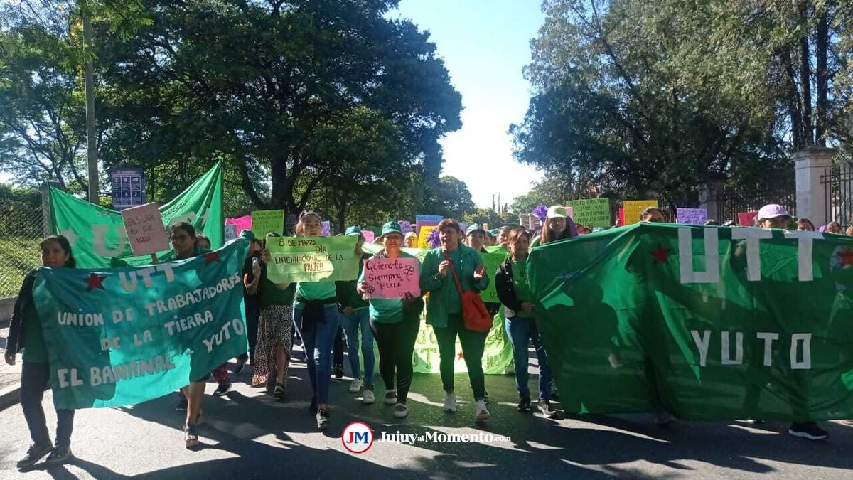 Trabajadoras de la tierra marcharon en Jujuy