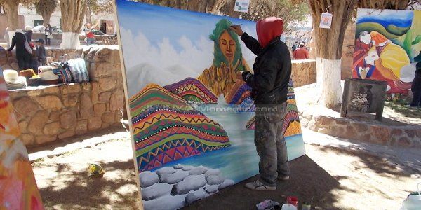 Muralistas de todo el país llenaron de color a Humahuaca