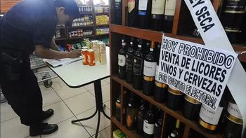 Veda electoral: fuerte operativo para evitar la venta de bebidas alcohólicas