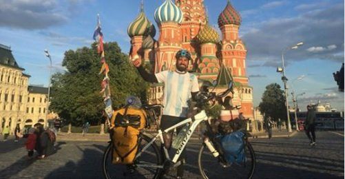 Córdoba – Rusia en bicicleta: “Lo más difícil fue el paso de Jama”
