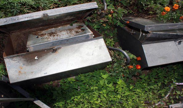 Actos vandálicos en Plaza Belgrano y Parque San Martín